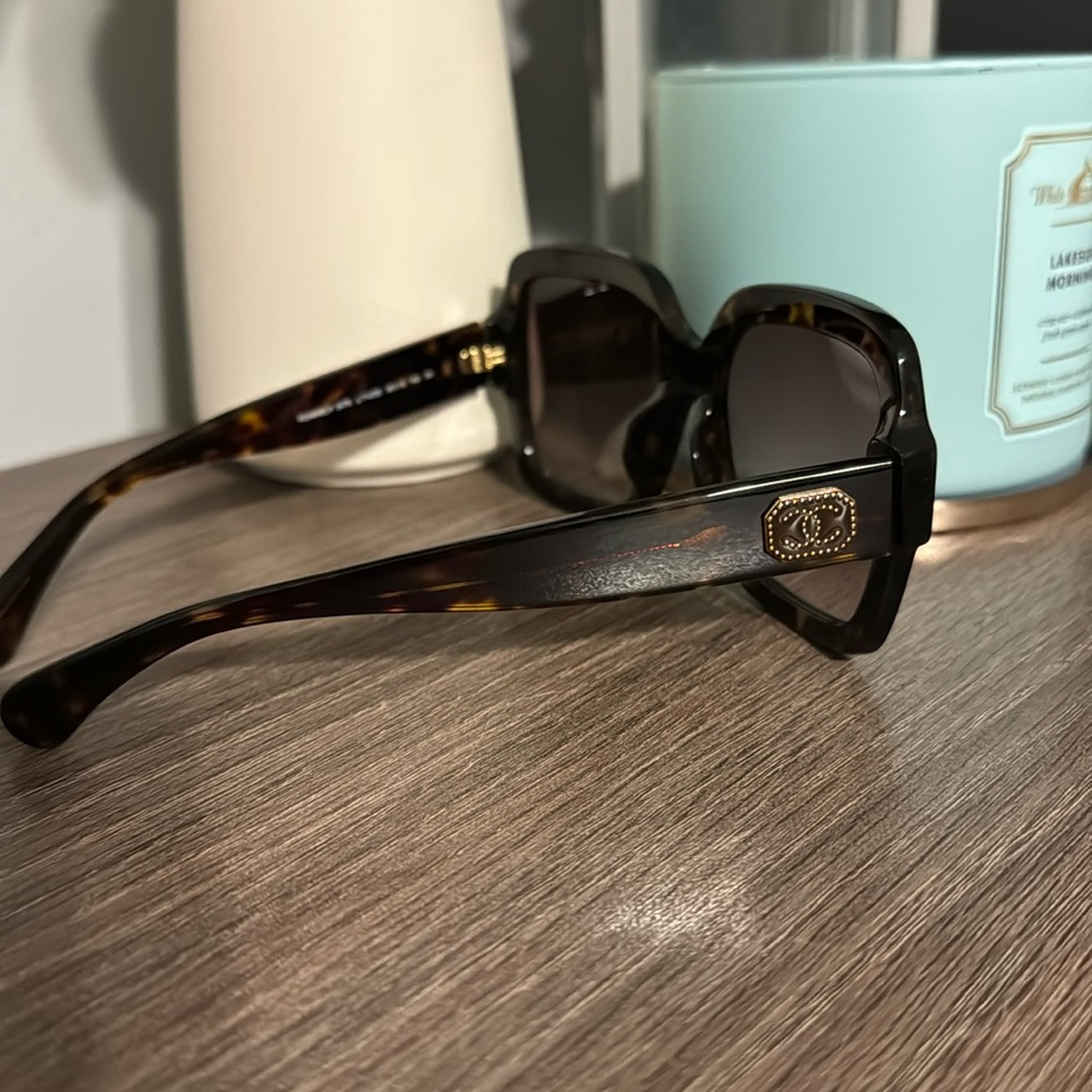 100% Authentic Chanel Tortoise Shell Sunglasses